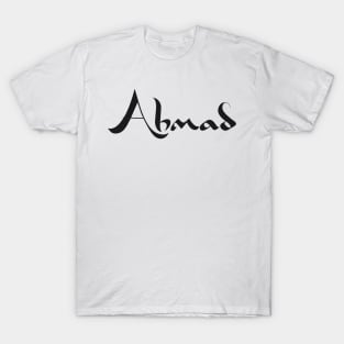 Ahmad - black T-Shirt